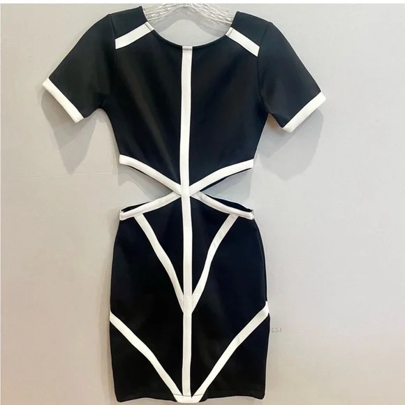 ASOS | Dresses | Nwt Asos Reverse Fashion Black White Cutout Bodycon Mini Dress | Poshmark ASOS | Dresses | Nwt Asos Reverse Fashion Black White Cutout Bodycon Mini Dress | Poshmark